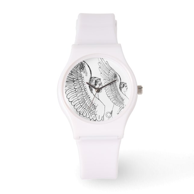 Vintage Sphinx illustration Watch (Front)