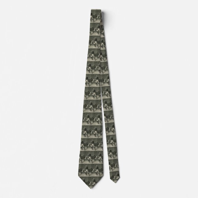 Vintage Sports, Baseball Players by Thulstrup Tie (Front)