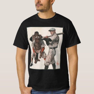 Vintage Sports Baseball Players T-Shirt