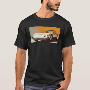 Vintage Sports Car Retro Racing Car Classic Grap T-Shirt