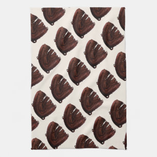 Vintage Sports, I Love Baseball, I Glove Baseball Kitchen Towel