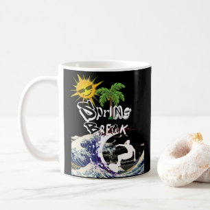 Vintage Spring Break Vacation Coffee Mug
