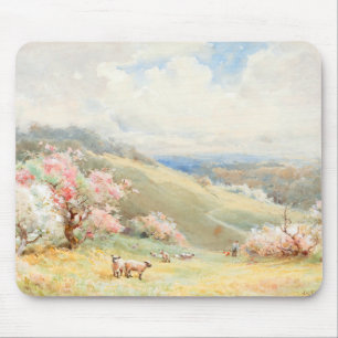 Vintage Spring by Joseph Rubens Powell Mouse Pad