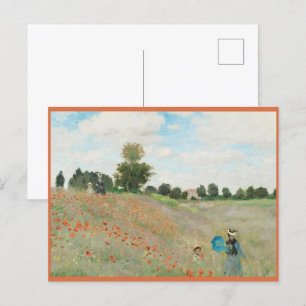 Vintage Spring Claude Monet Postcard