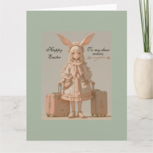 Vintage Spring Easter, Blank Card