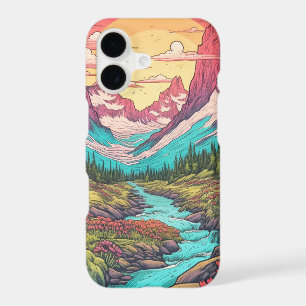 Vintage Spring Morning Meadow Illustration