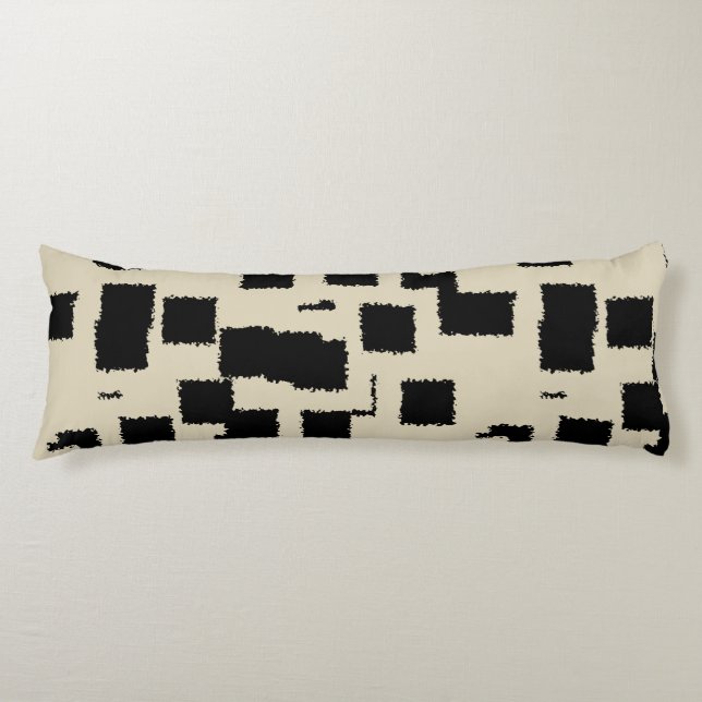 Vintage Square Body Pillow (Front)