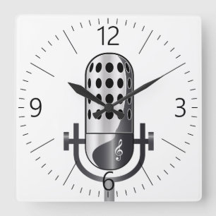 Vintage Square Wall Clock