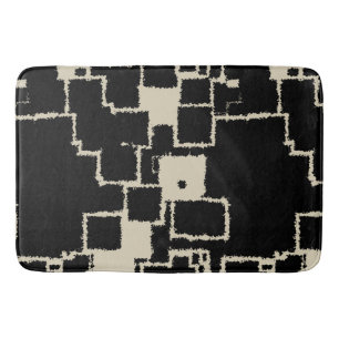 Vintage Squares Bath Mat