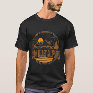 Vintage Squaw Valley California Mountain Hiking Pr T-Shirt