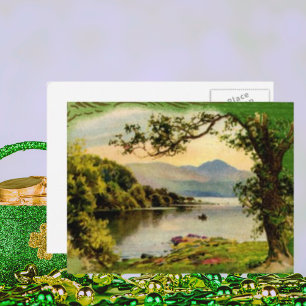 Vintage St. Paddy's By Lake Carte postale