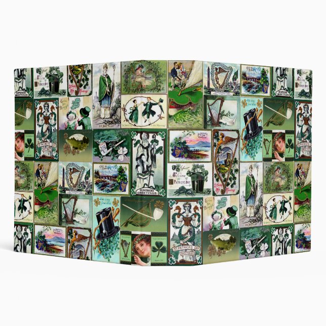 Vintage St Patrick's Binder (Background)