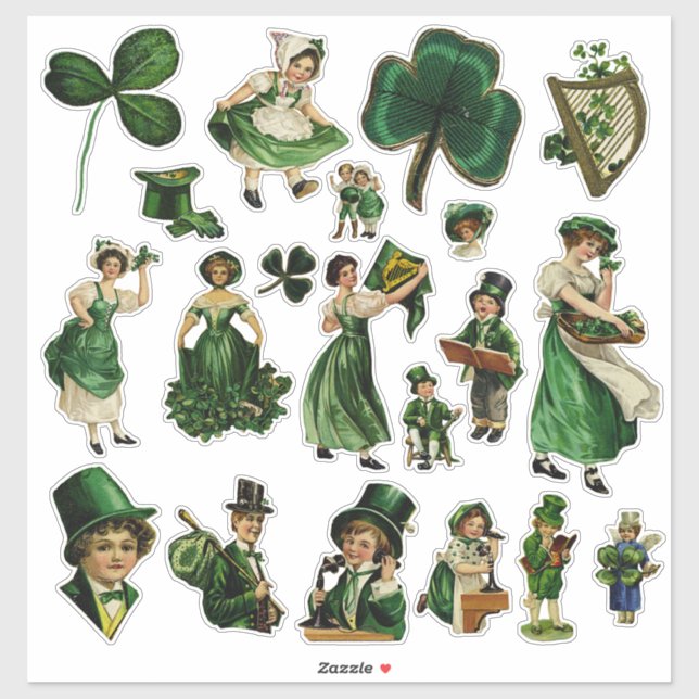Vintage St Patrick's Day (Sheet)