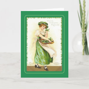 Vintage St Patrick's Day Card