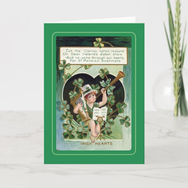 Vintage St Patrick's Day Card (Front)