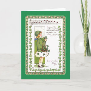 Vintage St Patrick's Day Card