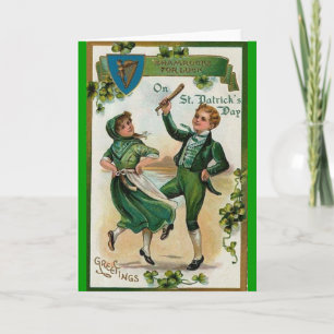 Vintage St Patricks Day Card