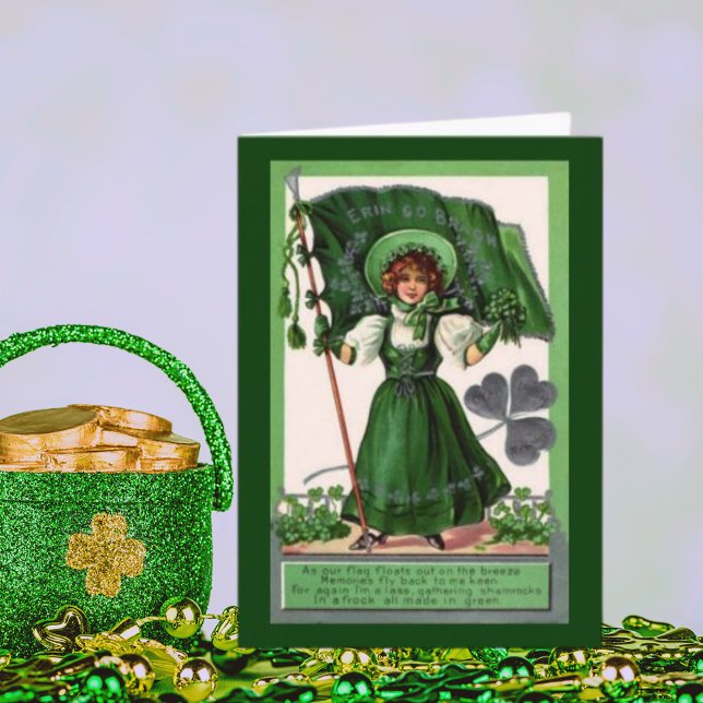 Vintage St. Patrick's Day Erin Go Bragh Card (Vintage St. Patrick's Day Erin Go Bragh Card)