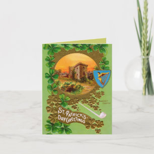 Vintage St Patrick's Day Greeting Card