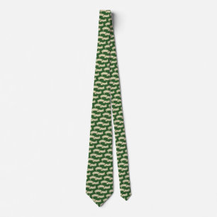 Vintage St. Patrick's Day Greetings Golden Banner Tie