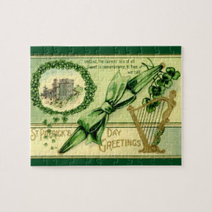 Vintage St. Patrick's Day Jigsaw Puzzle