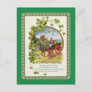 Vintage St Patrick's Day postcard