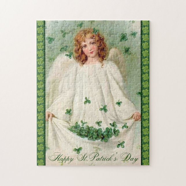 Vintage St Patrick's Day puzzle (Vertical)