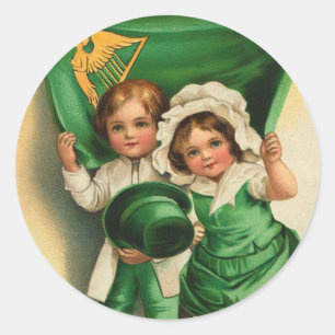 Vintage St. Patrick's Day Stickers