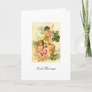 Vintage St. Pat's Day - Irish Blessings, Card