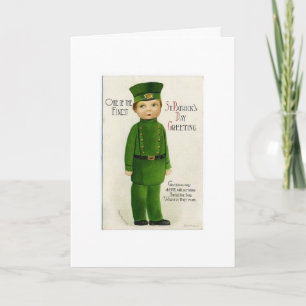 Vintage St. Pat's Day - Luck of the Irish Card