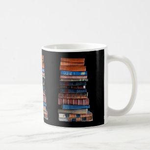 VIntage Stack of Old Books Coffee Mug