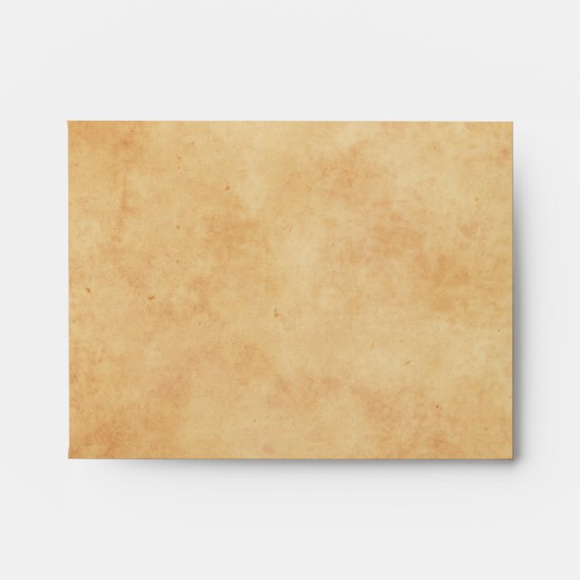 Vintage stained old paper texture A2 envelopes (Front)