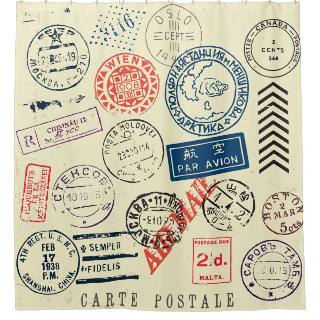 Vintage Stamps: Timeless Decor Collection (Front)