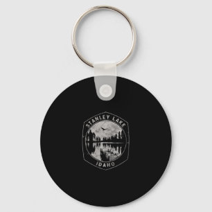 Vintage Stanley Lake Idaho Outdoors Vacation Premi Keychain