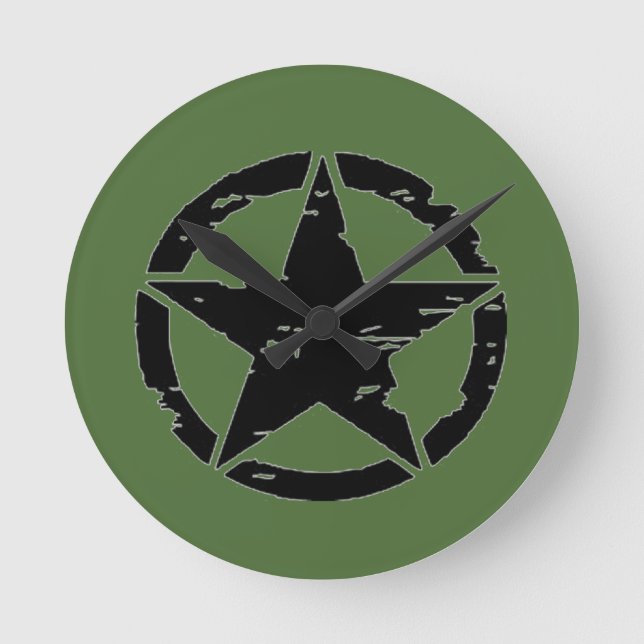 Vintage Star Clock (Front)