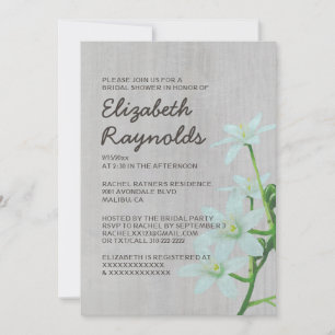 Vintage Star of Bethlehem Bridal Shower Invitation