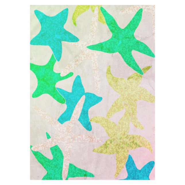 Vintage Starfish Tablecloth (Front)