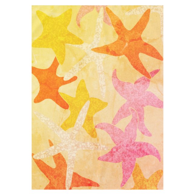 Vintage Starfish Tablecloth (Front)