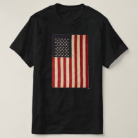 Vintage Stars and Stripes Weathered American Flag