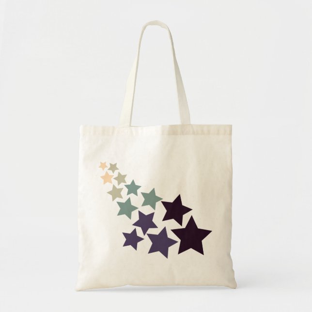 Vintage Stars Tote Bag (Front)