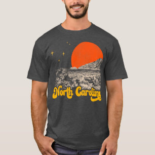 Vintage State of North olina Mid Century Distresse T-Shirt
