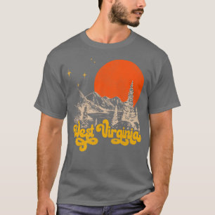 Vintage State of West Virginia Mid Century Distres T-Shirt