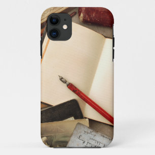 Vintage Stationary Old Photos iPhone 11 Case