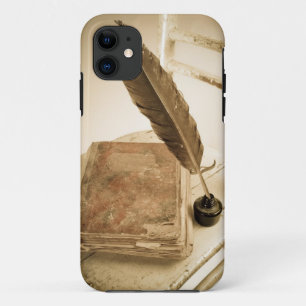 Vintage Stationary Old Photos iPhone 11 Case