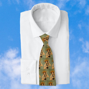 Vintage Statue of Liberty, WWI Patriotic War Ad Tie