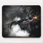 Vintage Steam Engine Black Locomotive Train