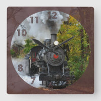 Vintage Steam Engine Train
