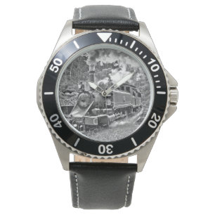 Vintage Steam Engine Train Watch
