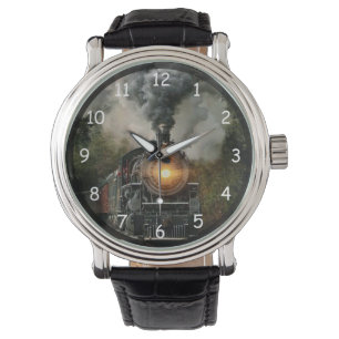 Vintage Steam Engine Train Watch