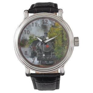 Vintage Steam Engine Train Watch